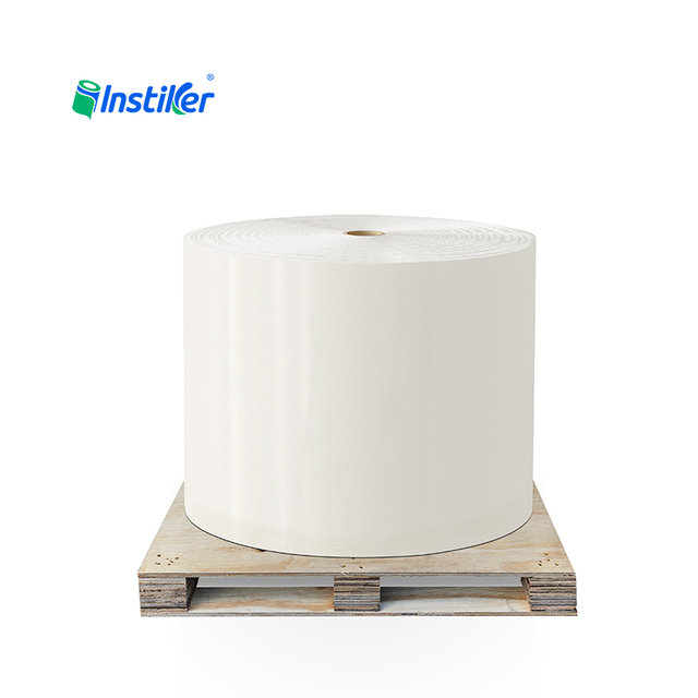 Jumbo Roll of Transparent PE Printing Material for Labels