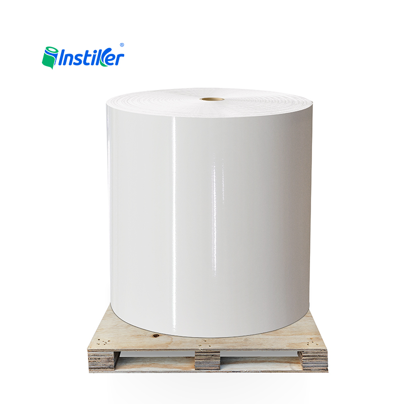 50mic Transparent PET Self Adhesive Label Roll