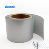 50mic Matte Silver PET Positive VOID Security Self Adhesive Sticker Paper Jumbo Roll