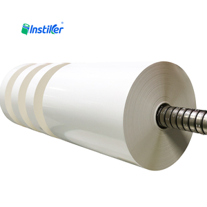 Customized high-quality 68mic Gloss White PP Solvent 60g White Gassine