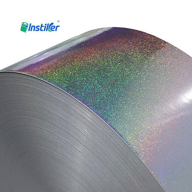 Wholesale Laser Holographic Paper Metallic Shine Gift Wrapping Cosmetic Box Decoration