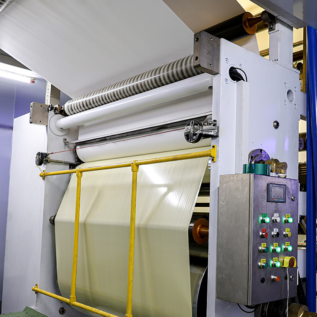 Long-Term Preservation TOP Thermal Paper Arylic Yellow Glassine Label Machine Sticker Jumbo Roll