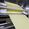 Long-Term Preservation TOP Thermal Paper Arylic Yellow Glassine Label Machine Sticker Jumbo Roll