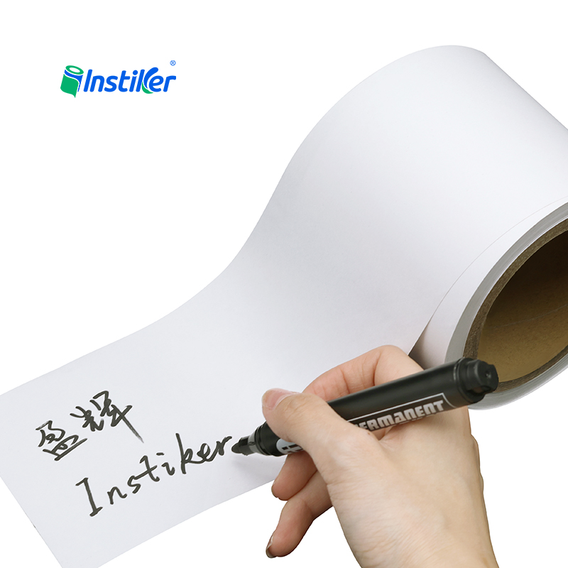 Eco-Friendly WoodFree Adhesive Label Materia with Release Liner