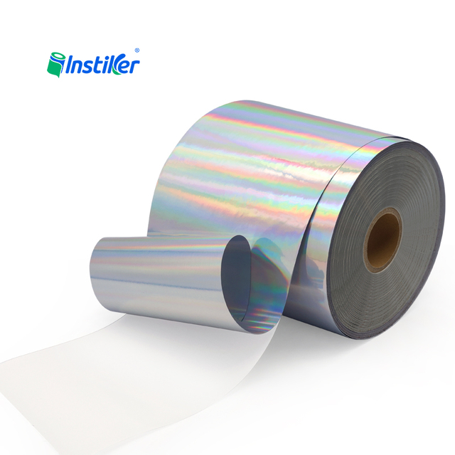 Laser Holographic BOPP Self-Adhesive Labels Film