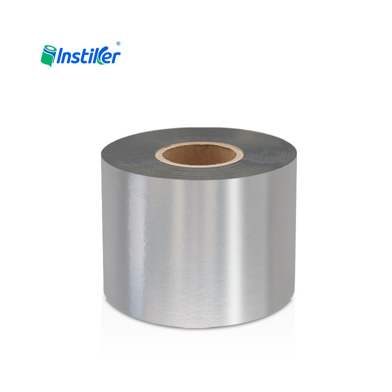 Silver BOPP Self - Adhesive Printing Material with PET Liner