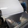 UV Resistant Silver BOPP Film Self Adhesive Sticker Label Material Jumbo Rolls