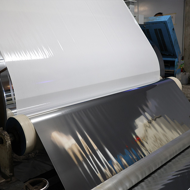 UV Resistant Silver BOPP Film Self Adhesive Sticker Label Material Jumbo Rolls