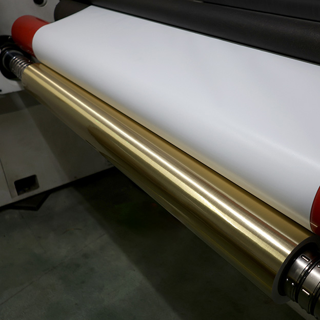 Premium Brushed Gold PVC Panel - Easy-to-Clean Decorative Sheet for Retail Store & Office