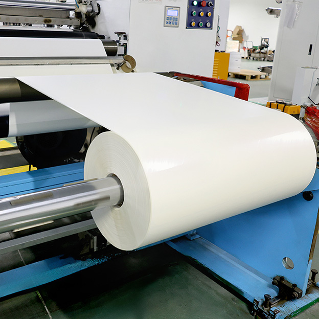 Water-proof and Tear-Resistant Matt White PP Self Adhesive Sticker Jumbo Rolls