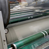 Metallic Bright Silver BOPP Film Sticker Label with Transparent PET Liner Material Jumbo Roll