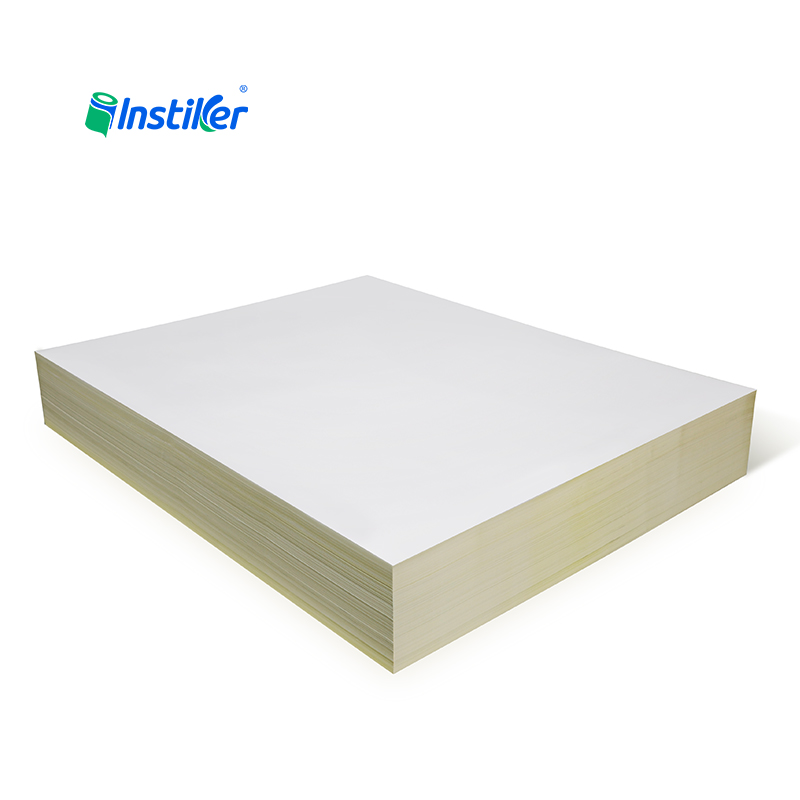 A4 Inkjet semigloss Paper Self-Adhesive Glossy Printing Paper Label Material Self Adhesive Sticker Paper Jumbo Roll