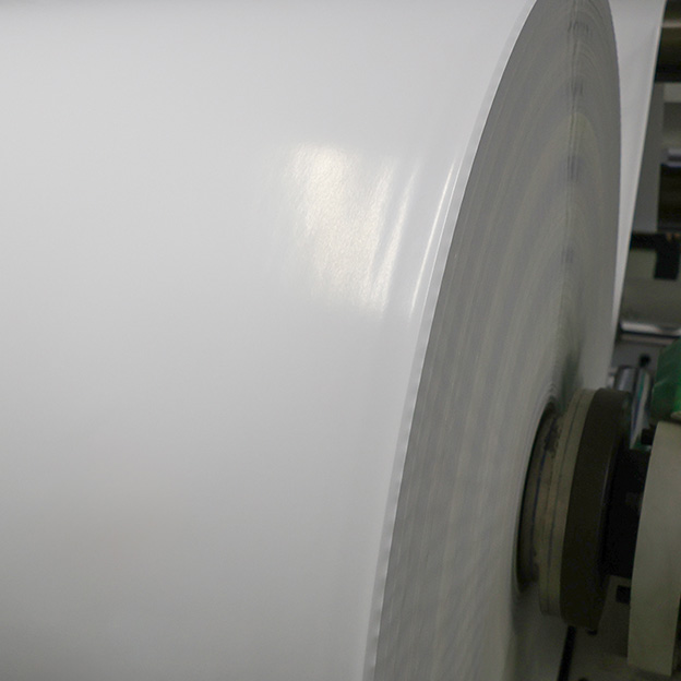 Featured Ink-jet Adhesive Material Coating Matte Semi Gloss Self Adhesive Sticker Paper Jumbo Roll