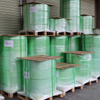 Best Seller 80 Gsm Self Adhesive Paper Semi Gloss Coated Art Paper Label Stickers Jumbo Roll Label for White Glassine
