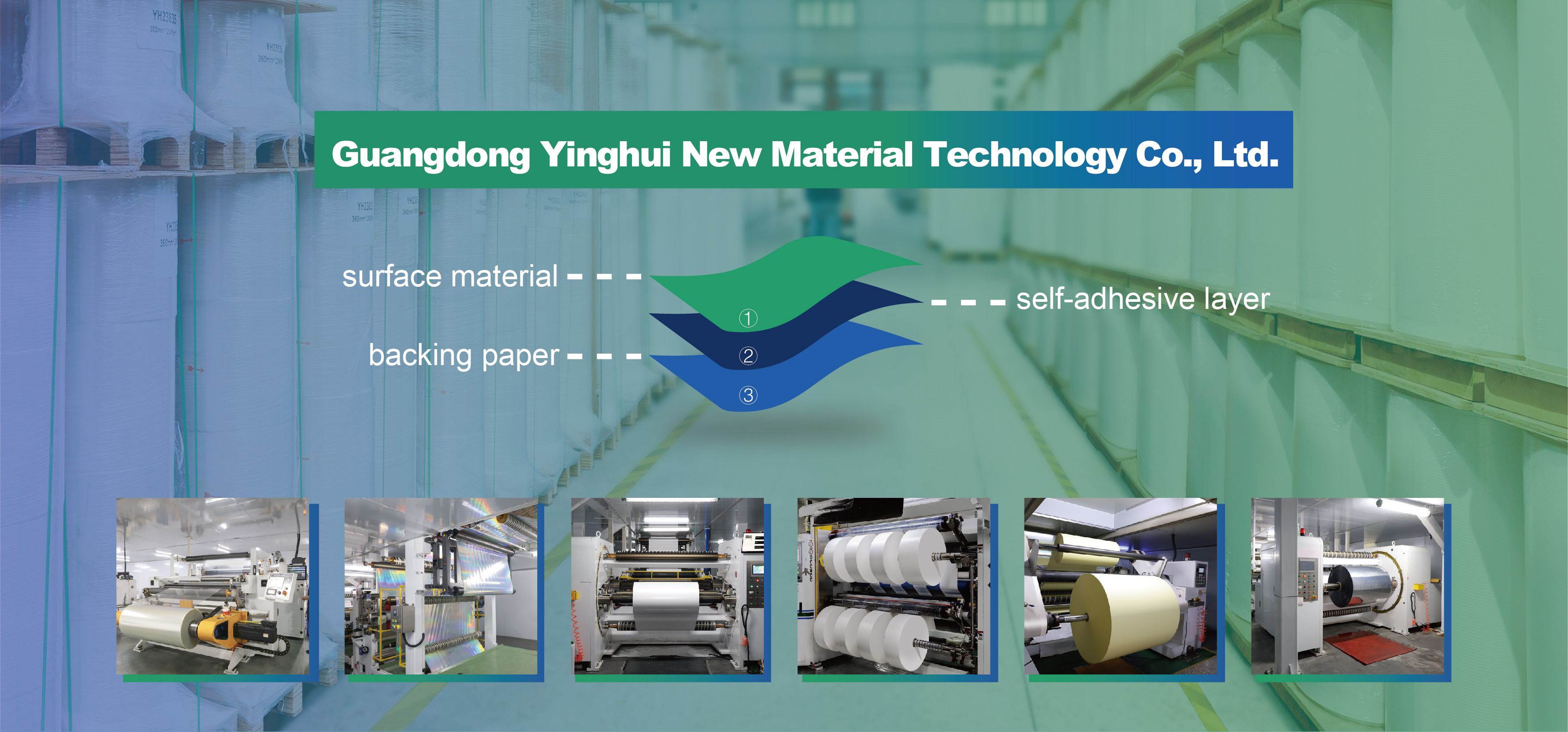 Guangdong Yinghui New Material Technology Co., Ltd. ——A Global Leader in Smart Labels And Eco-Friendly Adhesive Solutions