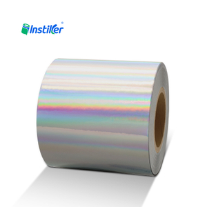 50mic Bopp Laser Holographic Jumbo Label Material Sticker Roll