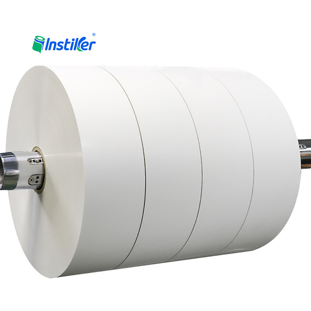 Wholesale of High Quality 75μ Matt White PP Acrylic 60g White Glassine