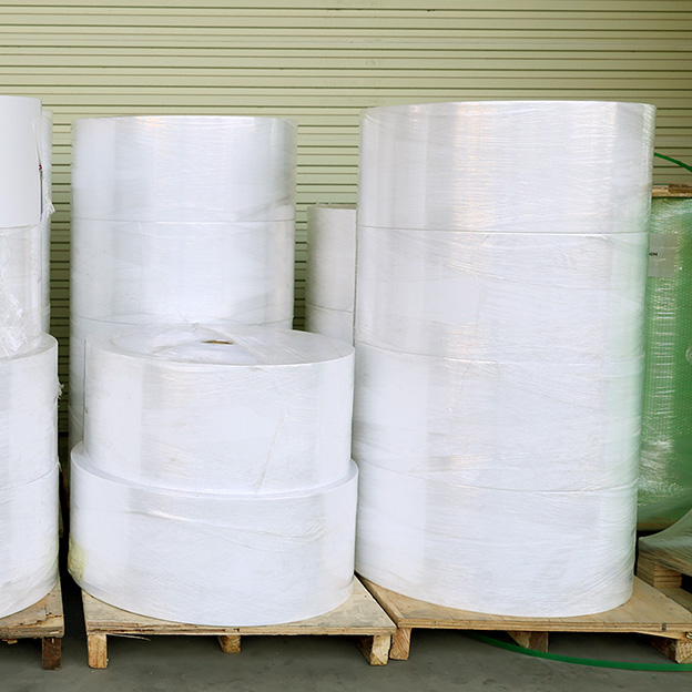 Wholesale of High Quality 54μ Matte White PP Solvent 60g White Glassine