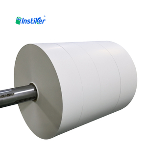 Matte White PP Synthetic Paper Inkjet Self-Adhesive Label Sticker Jumbo Roll for Label Printing