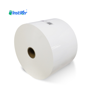 High Quality Manufacturer White PE Acrylic Jumbo Roll Self Adhesive Paper Film Packaging Label