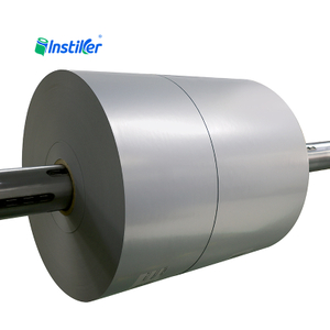PET Film with Coating Solvent Adhesive White Release Paper Label Jumbo Roll
