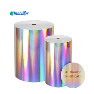 Printable Laser Holographic Film Roll Laser Hologram Film Jumbo Roll Anti-counterfeiting Label of Self-adhesive Material