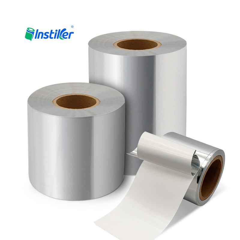 Silver White PP Pearlescent Film for Self Adhesive Label