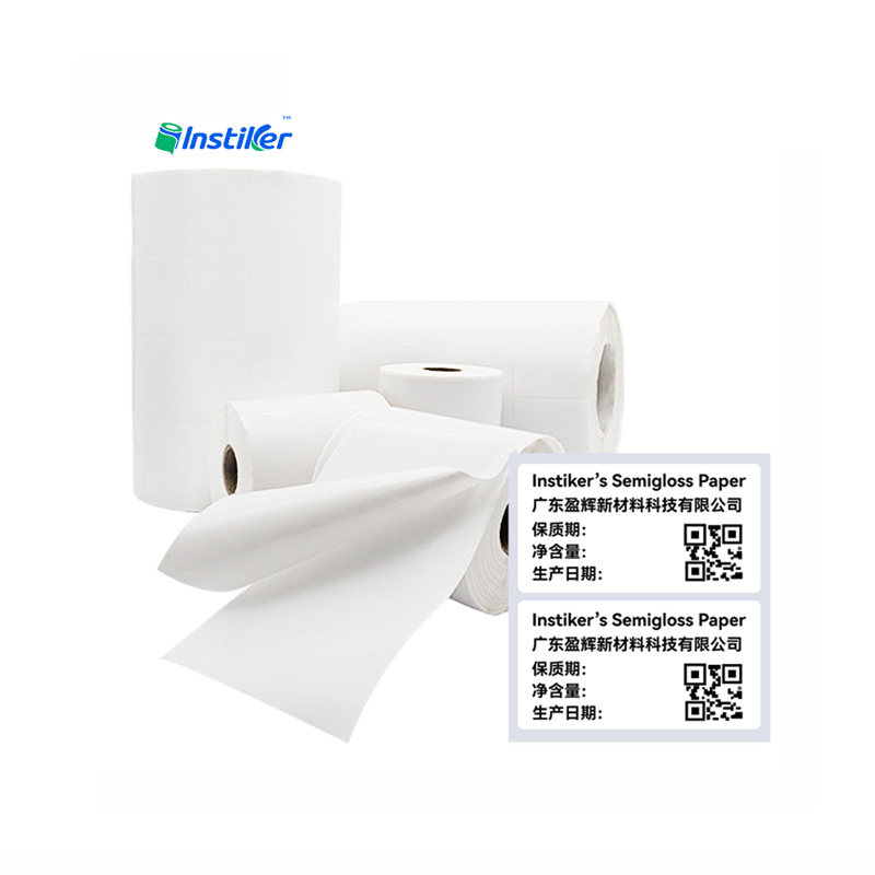 80gsm Semi Glossy Frozen Self-adhesive Paper