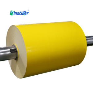 High-quality Yellow PVC Outdoor Self-adhesive Material for Advertising Jumbo Roll