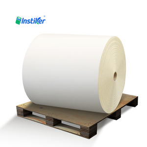 Water Proof TOP Thermal Paper Acrylic Adhesive 60g Yellow Glassine Paper Label Roll