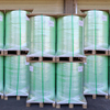 Environmentally Friendly Fast Printing ECO Thermal Paper Yellow Glassine Self-Adhesive Sticker