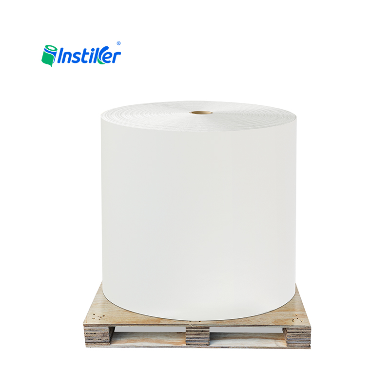 Barcode and Shipping Direct Printing Thermal Transfer Self Adhesive Paper Jumbo Roll