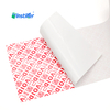 Copperplate paper self-adhesive anti-counterfeiting label for electronic products jumbo roll