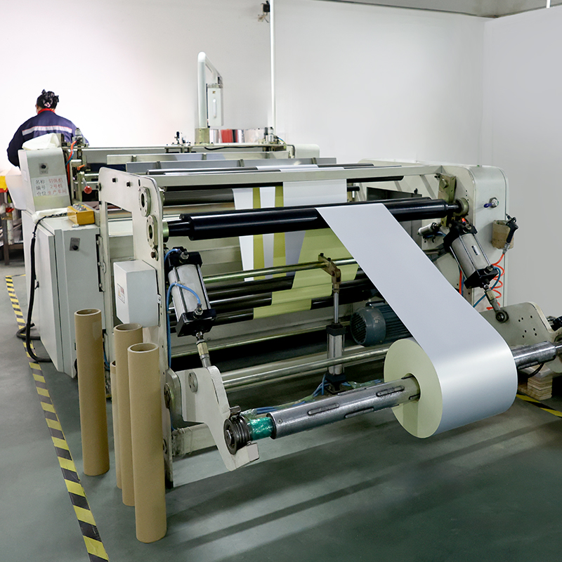 Metallic Matt Silver PET Film Solvent Acrylic Adhesive Label With Yellow Release Paper Sticker