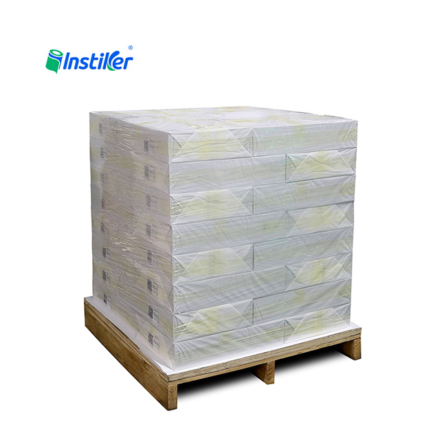 A4 Size Acrylic Material Paper Jumbo Roll SemiGlossy Self-adhesive Coated Paper Label Roll