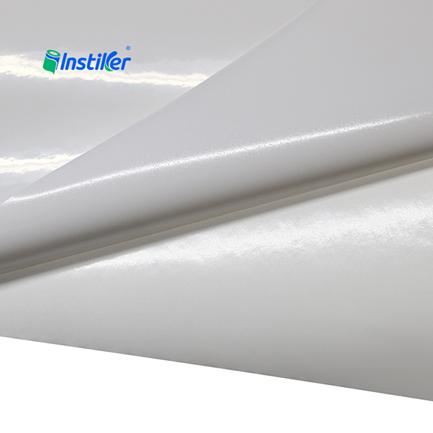 YH20696- Glossy White PE Acrylic White Base Paper-6