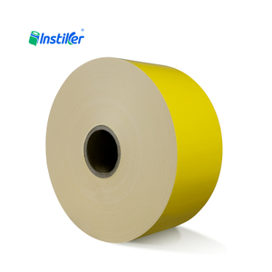 Vinyl Coated Paper Self-adhesive Is Suitable for Masking Labels, Glue Color Can Be Customized Thermal Label Jumbo Roll