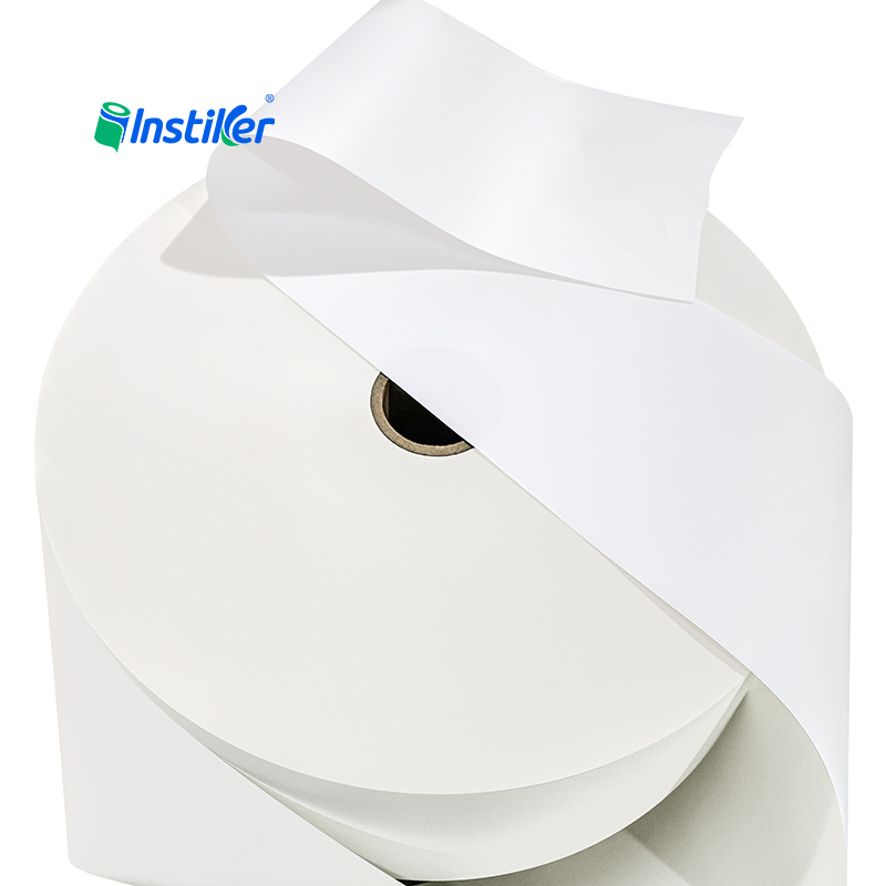 Matt White Synthetic PP Film Label Material