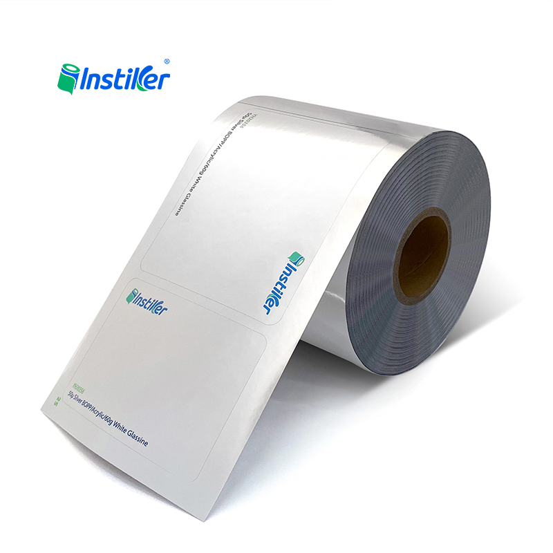 50mic Silver BOPP Self-Adhesive Label Material 